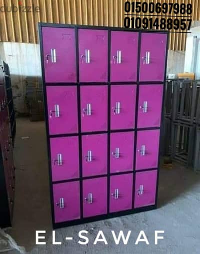 لوكر معدن صاج محمل مستورد _ دولاب _ وحدات_ دهان اليكتروستاتيك _ locker