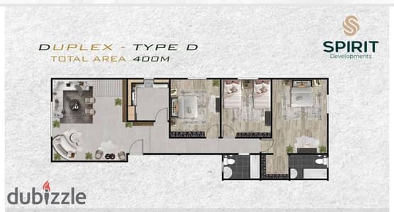 Apartment for sale in the "Beit Al-Watan" district (new development project)