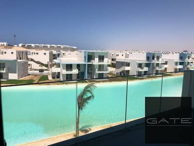 Resale | Fully Furnished Chalet for Sale with Direct Lagoon View in Fouka Bay – Prime Location