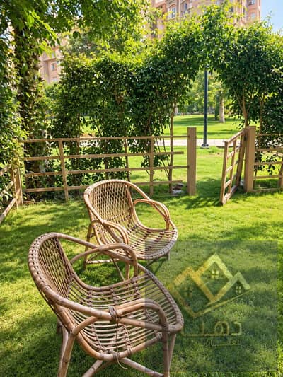 Cheapest ground floor apartment with a private garden for sale, special finishes, 96m + 45m private garden, garden view, excellent location in Madinaty, New Cairo. Cairo.