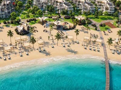 شاليه 97م غرفتين Sea View في بوهو السخنة - استلام 6 شهور - مقدم 10% وتقسيط 6 سنين