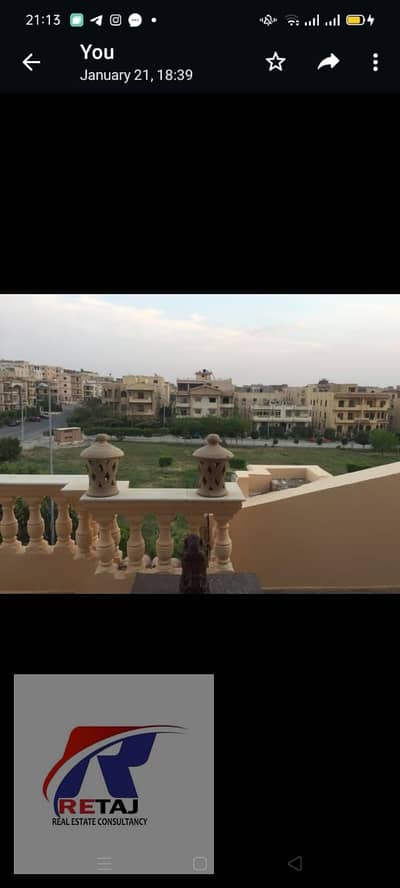 180 SQM Rooftop Apartment for Rent in Al Yasmeen 1 – Garden View