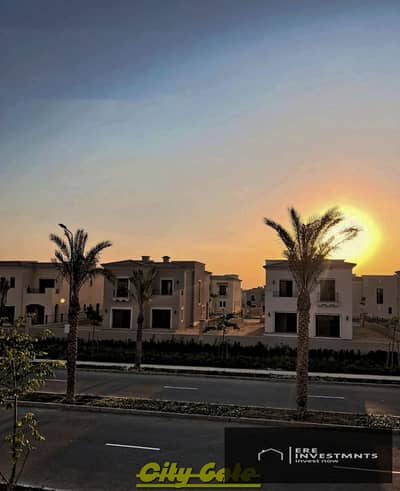 Lowest-priced fully finished first-floor apartment for sale in City Gate (Qatari Diar), Fifth Settlement — with the lowest installments.