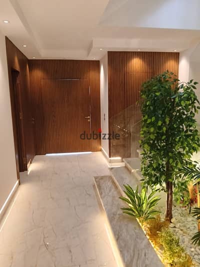 Corner Twin House for Rent in Hyde Park New Cairo Fifth Settlement Prime Location Luxury Twin House for Rent in New Cairo Premium Residential Compound
