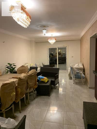 Apartment with a private garden in Al-Lotus North, second number from Al-Nasr Street, first area near Platinum Club