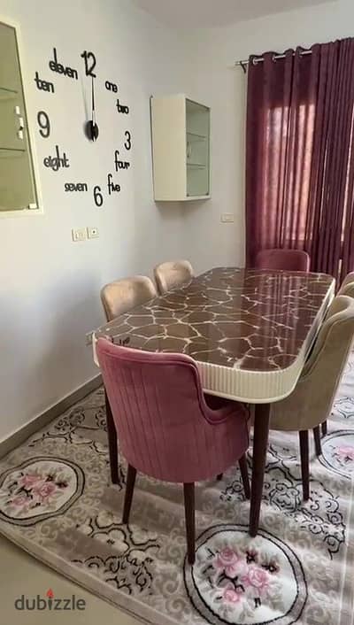 Super Lux Fully Furnished Apartment for Rent in Al Mostaqbal Sheikh Zayed | Fully Air-Conditioned | Internet Included
