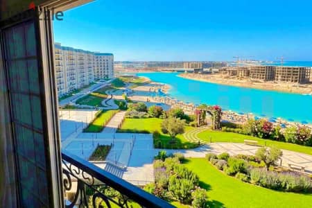 133m² apartment, ready for immediate delivery, north-facing, with hotel-style finishing and an open view. Down payment: 80,000 EGP.