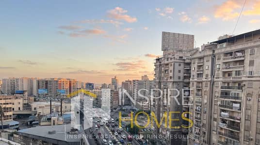 Apartment for Sale in Moharam Bek Directly on Suez Canal St. with Open View