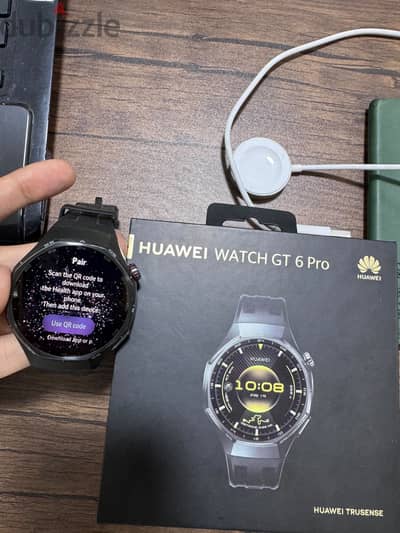 HUAWEI WATCH GT 6 Pro بحالة ممتازة
