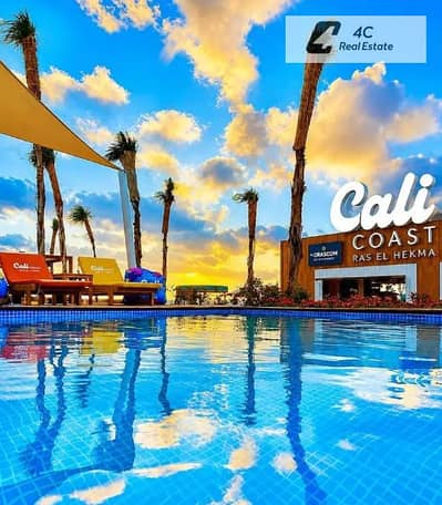 Under Market Price  Ground Floor Chalet With garden Fully finished Direct Lagoon View – Cali Coast Prime layout Ready for viewing