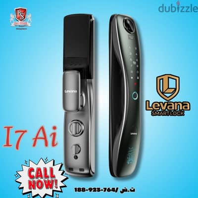 قفل باب ذكى - Levana I7 Ai Smart Door Lock - ليفانا