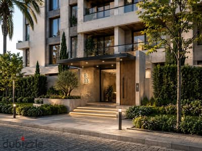 Apartment 147m + Garden 57m - 3 Rooms - Next to Beverly Hills Sheikh Zayed - 6.1 Million - Down Payment 10% and Installments for 10 Years