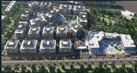 80 sqm apartment for sale in Westra Compound, October Gardens. 10% down payment with installments of up to 8 years.