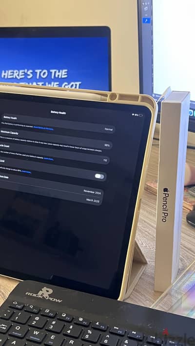 IPad Air m2 13 inch 128 gb with Apple Pencil Pro