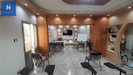 High-end (luxury) office for rent in Mohandessin, 120 sqm on the main Sudan Street.