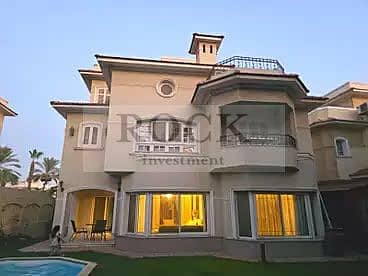 للبيع فيلا مستقلة 1000 متر استلام فوري متشطبة برايفت بول  في كمبوند الياسمين الشيخ زايد Al Yasmin Compound Sheikh Zayed