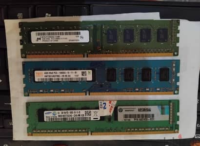 رام DDR3 كوري   ٤جيجا ، ٢ جيجا ، ٢جيجا