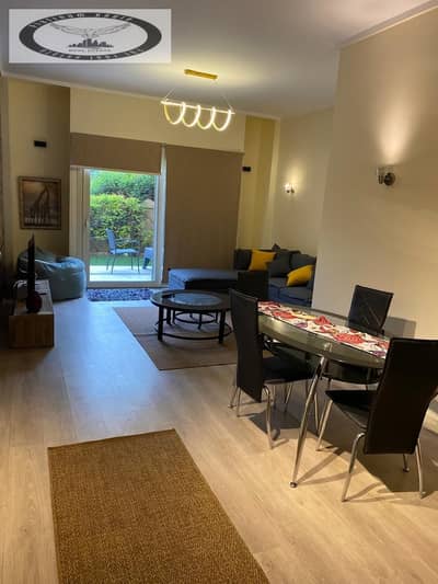 استوديوبجاردن  للإيجار التجمع الخامس كمبوند ذا فيلدج بالم هيلز  The Village Palm Hills compound خلف مول بوينت 90 وامام الجامعة الامريكية