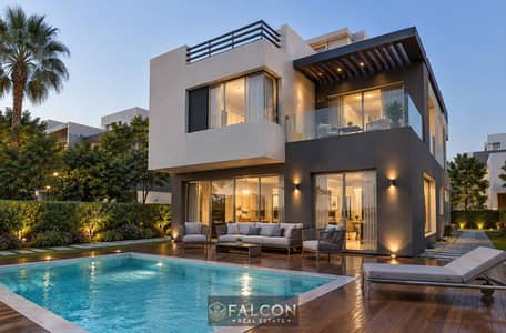 Spacious layouts Last Villa Ready To Move 327m Very Premium Location For Sale In Hyde Park New Cairo Next Mivida Zed East Mountain View