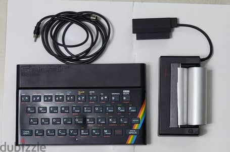 Sinclair ZX Spectrum أصلي – بحالة جيدة ويعمل بكفاءة ، انتيك