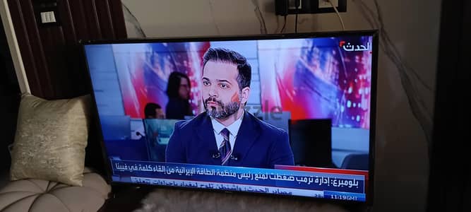 شاشة سامسونج 49 بوصة سمارت رسيفر داخلي بحاة ممتازة