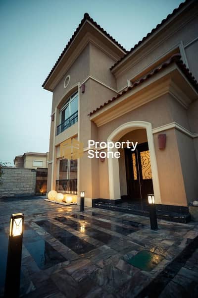 فيلا للإيجار في ستون بارك | Stone Park | مفروشة | متشطبة بالتكييفات | فيو مفتوح | حمام سباحة خاص | حديقة خاصة