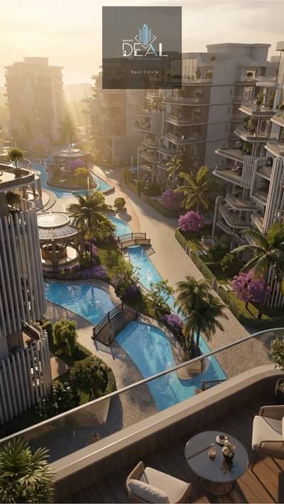  3-Bedroom Ground-Floor Apartment with Garden, 20% OFF in R8’s prime location on 4 main axes. 7 min from Downtown. Monthly installment 32!
