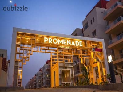 شقة للبيع في Promenade التجمع | 225م² + حديقة 147م² | إطلالة لاندسكيب وحمام سباحة | موقع مميز