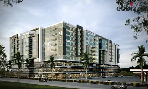 Finished 26 sqm clinic for sale at 9iNTh Hub Mall, Central Axis, 6 October. 10% down payment & installments up to 10 years