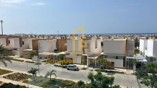 اخر هورايزون شالية  للبيع علي البحر بأقل سعر في سيشيل سيدي عبد الرحمن