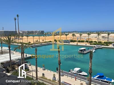 شاليه فيو مفتوح للبيع في مارينا فرونت مراسي