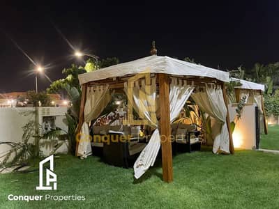 Furnished Villa Open View For Sale At Cairo Gate Sheikh Zayed