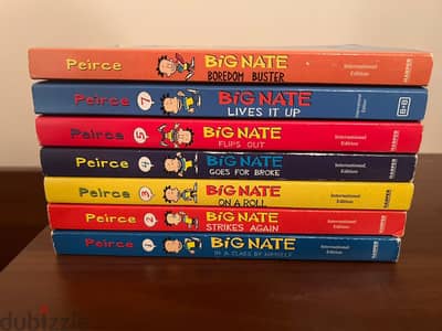 Big Nate — Complete Set of [7/8] Original Novels + Boredom Buster | Li