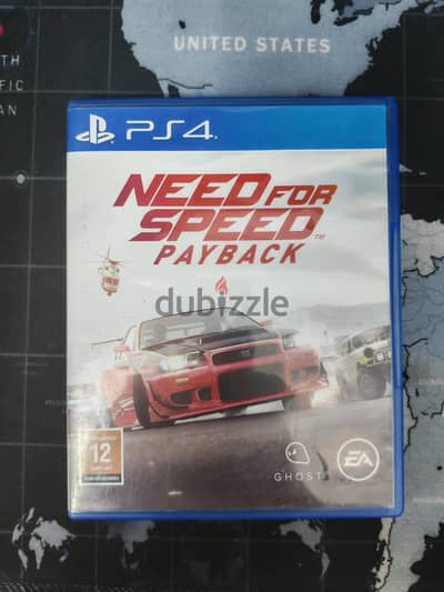 Cd - need for speed payback ps4