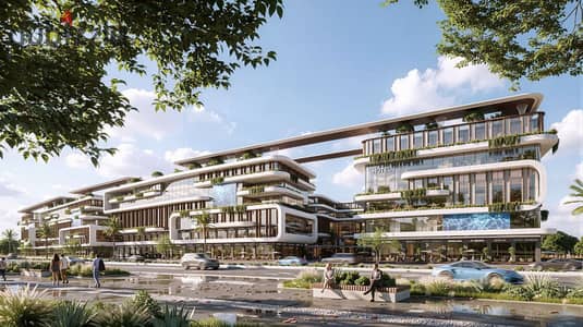 For Sale: 56 sqm ground-floor shop at Walk-In Mall, 6th of October, directly on Central Axis, next to Sentrada. 10% down payment, up to 10-year instal