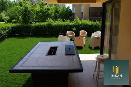 125m² apartment with a 60m² garden for sale in Mayan Compound, Al Shorouk (opposite Madinaty); available via a 10-year installment plan or with a 35%