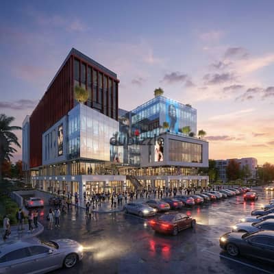 57 SQM pharmacy for sale in Prime Plaza Mall, Central Axis, 6th of October. 5% down payment and installments up to 12 years