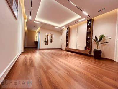 A very distinctive apartment for sale in Madinaty, featuring a garden view and custom finishes.