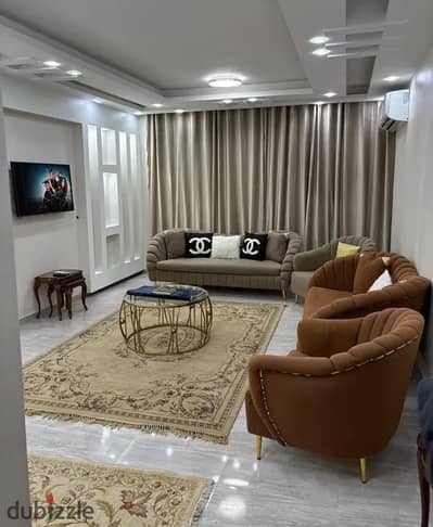 شقه مفروشة بالكامل للايجار بكمبوند جنة أكتوبر خلف مول العرب