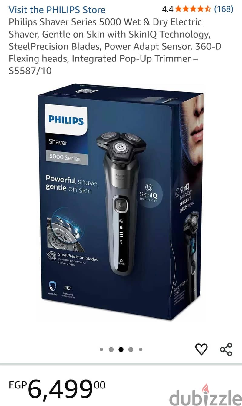 Phillips shaver series 5000 3