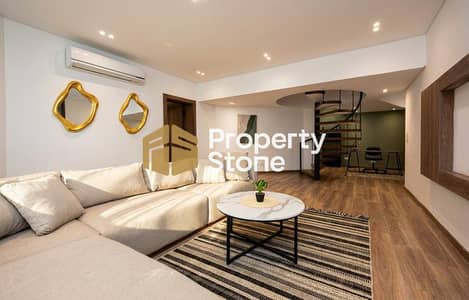 Ground Duplex for Rent in Sarayat El Maadi with Private Garden