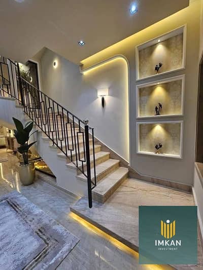 Fully Finished Super Lux Villa for Sale with 15-Year Interest-Free Installments and an 800,000 EGP Down Payment in Talala New Heliopolis, Directly Adj