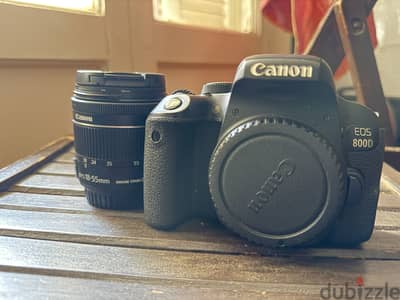 Canon 800D for sale with kit lens