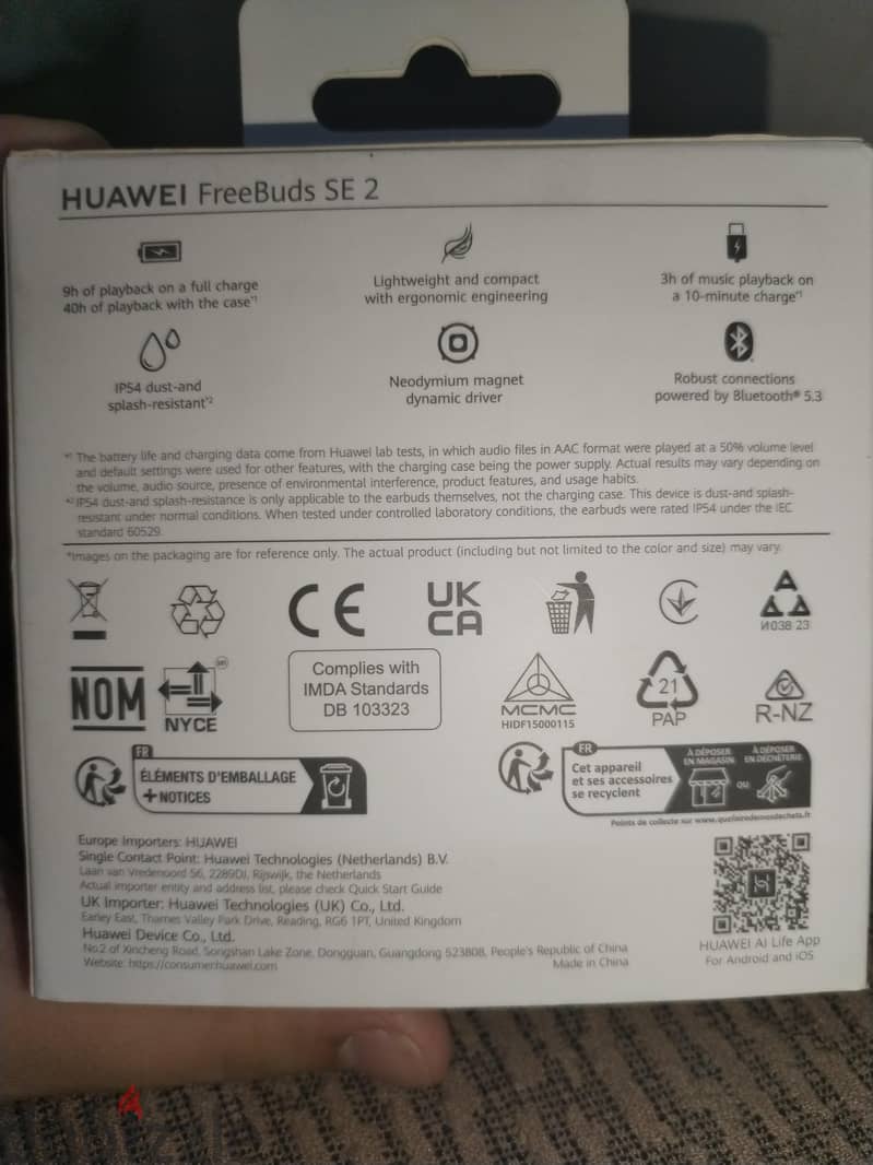 earbuds Huawei Freebuds SE 2 5