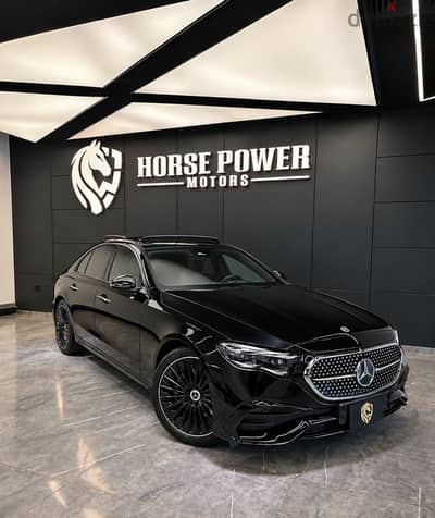Mercedes E200 AMG 2026 سعر نهائي داخل المعرض