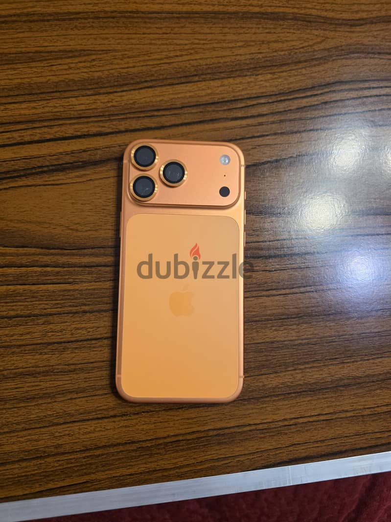 iphone17 pro max 256gb cosmic orange usa version 2 e-sim 1