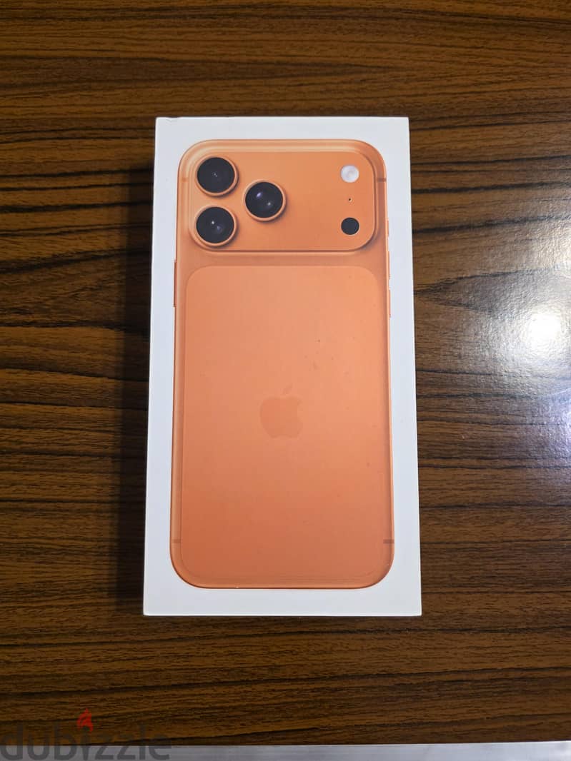 iphone17 pro max 256gb cosmic orange usa version 2 e-sim 2