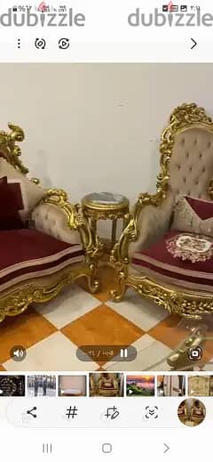 صالون مدهب 5