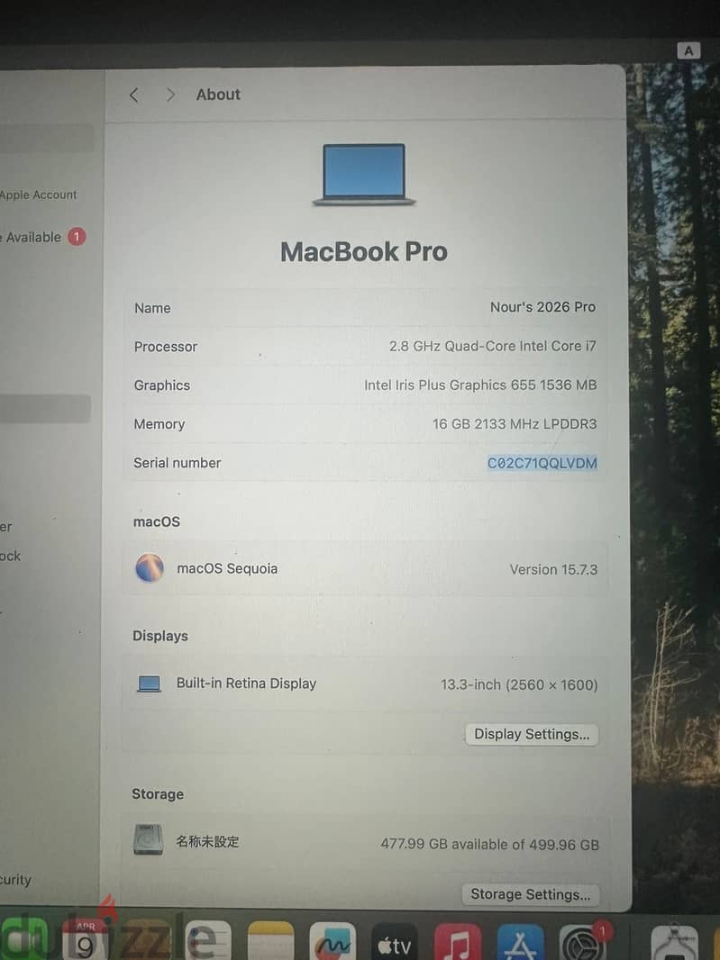 Macbook Pro - 512 GB - Late-2019 4