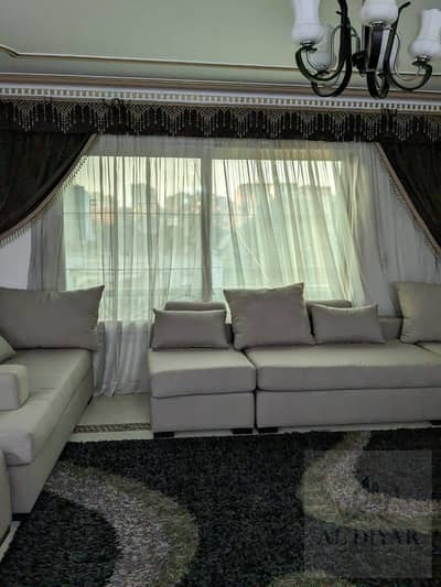 Furnished apartment with field area for rent